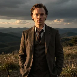 Tom Hiddleston playing Daniel Plainview in There Will Be Blood
