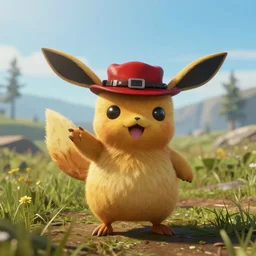 Film still of Jigglypuff, from Red Dead Redemption 2 (2018 video game)