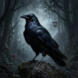 gothic the night raven