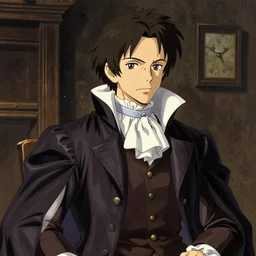 sir sidney herbert, 1 st baronet of lea., finely detailed perfect art, gapmoe yandere grimdark, trending on pixiv fanbox, painted by greg rutkowski makoto shinkai takashi takeuchi studio ghibli