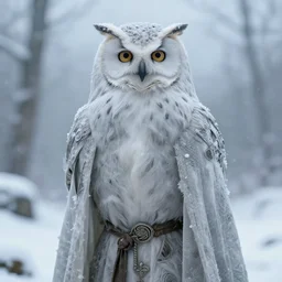 auril, god of winter, owl faced crone