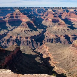 a panorama photograph of the grand canyon