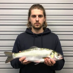 fish mugshot, arrested for passing no 2 into the atmosphere in netherlands