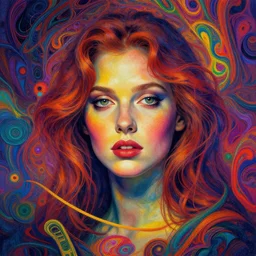 “ a psychedelic portrait of heavens gate, vibrant color scheme, highly detailed, in the style of romanticism, cinematic, artstation, moebius, greg rutkowski ”