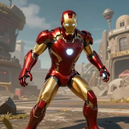 screenshot from the ironman game by rocksteady