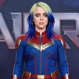 Billie Ellish as Marvel Studios superhero