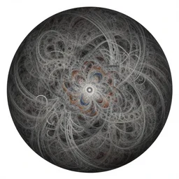 a close up of a circular object, an ultrafine detailed painting by paul bodmer, behance, generative art, fractalism, biomorphic, quantum wavetracing