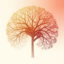 a stunning gradient transition from dust into more and more complex neural networks.