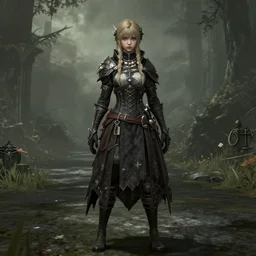 nayeon as a hunter in bloodborne, hires screenshot, character creator