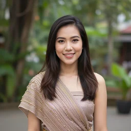 half - thai, half german, young woman