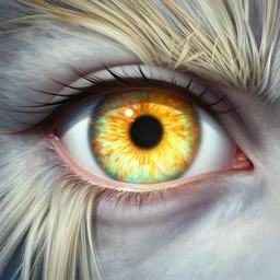eye of sauron seeing the past and the future by raymond swanland, highly detailed, bright tones