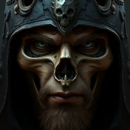 the dark souls knight as a realistic fantasy character, closeup portrait art by donato giancola and greg rutkowski, vintage retro, realistic face, digital art, trending on artstation, skull helmet, symmetry!!