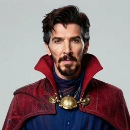 A portrait of Imran Khan as doctor strange