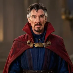 film still of Jerry Seinfeld as Doctor Strange in the Multiverse of Madness