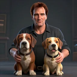 hyperrealistic film still of quentin tarantino as ace ventura pet detective, stunning 3 d render, inspired by istvan sandorfi & greg rutkowski & unreal engine, perfect symmetry, dim volumetric cinematic lighting, 8 k octane comprehensive render, extremely hyper - detailed, incredibly lifelike attributes, intricate, real flesh texture, masterpiece, artstation, stunning,