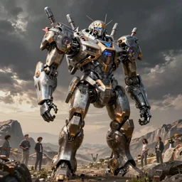 mecha by dariusz zawadzki, kenneth blom, mental alchemy, james jean, pablo amaringo, naudline pierre, contemporary art, hyper detailed