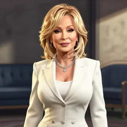 Dolly Parton in gta v cover art