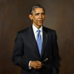 Barack Obama by William Adolphe Bouguereau