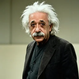 A still of Albert Einstein as Rambo in Rambo First Blood