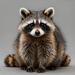 beautiful raccoon by don bluth, artstation, elegant, highly detailed, digital painting, concept art, smooth, sharp focus, film still, art by greg rutkowski
