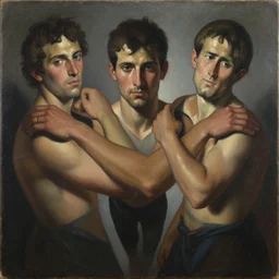 a painting in the style of donato giancola, and in the style of charlie bowater, and in the style of felicien rops. symmetry, smooth, sharp focus, semi - realism.