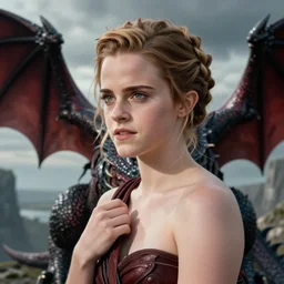 emma watson as a dragon