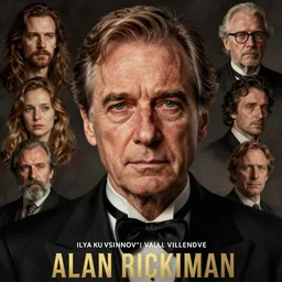 concept art, a portrait of alan rickman as the president, emotional, sad, cinematic moody colors, realistic shaded lighting poster by ilya kuvshinov, magali villeneuve, artgerm, jeremy lipkin and michael garmash and rob rey and drew struzan