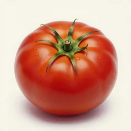 a beautiful matte painting of a very beautiful tomato, by steve argyle and mark arian