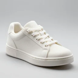 sneaker made out of styrofoam, product studio shot, macro, 8 k, hyperrealistic