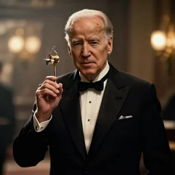 joe biden as the godfather in the godfather movie still, cinematic lighting, ray tracing, octane render, long lens, shallow depth of field, bokeh, anamorphic lens flare, 8 k, hyper detailed, 3 5 mm film grain