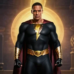 the youtuber KSI as the superhero Black Adam