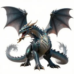 god of dragons, digital art