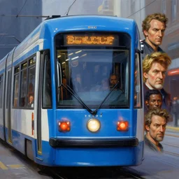 close up sci - fi ttc streetcar poster, ttc streetcar blue skin, elegant, highly detailed, centered, digital painting, smooth, sharp focus, illustration, artgerm, tomasz alen kopera, peter mohrbacher, donato giancola, joseph christian leyendecker, wlop, frank frazetta