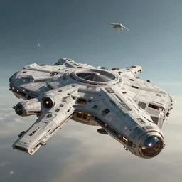 spaceship from the movie dune, 2 0 2 1 cinematic 4 k framegrab, intricate abstract spaceship floating detailed docking ports. flying creatures in the distant sky