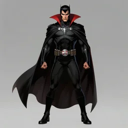 vampire lord, marvel comic book style