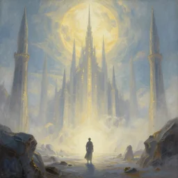 artwork by rip van winkle of the cinematic view of the ethereal empire