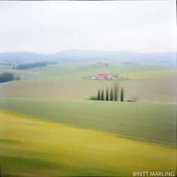kodak portra 4 0 0, wetplate, muted colours, 1 9 3 0 s style, motion blur, portrait of a tuscan countryside in spring by britt marling