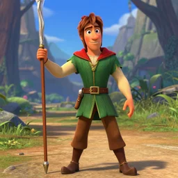 disney's robin hood film cgi 3 d