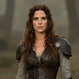sandra bullock portrait as a dnd character fantasy art.