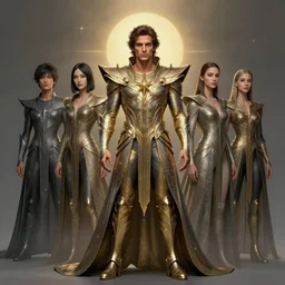 full body portrait of oscar isaac as a magical star guardian. detailed face, concept art, intricate, highly detailed 8 k, smooth, sharp focus, handsome and aesthetic shape of face and body, artgerm, artstation, art by zexi guo and nira and junpei suzuki and gharliera and rinotuna