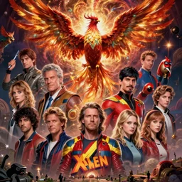 highly detailed surreal vfx portrait of the death of the phoenix, xmen, stephen bliss, unreal engine, greg rutkowski, loish, rhads, beeple, makoto shinkai and lois van baarle, ilya kuvshinov, rossdraws, tom bagshaw, global illumination, detailed and intricate environment