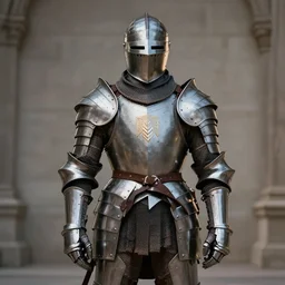al bundy as an armored knight