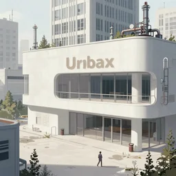 a beautiful very detailed illustration of architecture city industrial architecture urbex lobby building abandoned nature unfinished building by b. v. doshi, darkacademia, archdaily, wallpaper, highly detailed, trending on artstation.