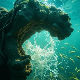 hyperrealistic artwork sustentability science water regenerative technologies of disruptive creation sci scifi nature! photography futures