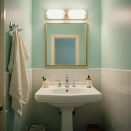 a bathroom from 9 0 s