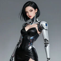 portrait of an absurdly beautiful, graceful, sophisticated, fashionable cyberpunk mechanoid gravure idol, ultrafine hyperdetailed illustration by irakli nadar, matt wisniewski style, marvel comics, intricate linework, porcelain skin, neon jellyfish headdress, iridescent cuttlefish necklace, unreal engine 5 highly rendered, global illumination, radiant light, detailed and intricate environment