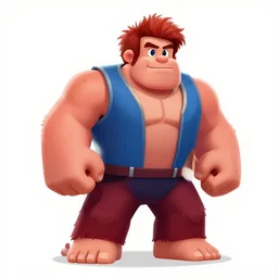 wreck it ralph character illustration