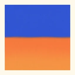 calming but colorful but also not overwhelming simple shapes, album cover
