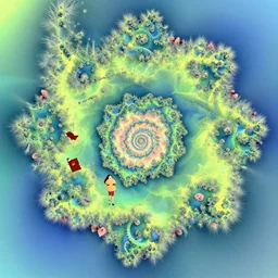 fluffy psychedelic Mandelbrot fractal:: by Martine Johanna and Simon Stålenhag and Chie Yoshii and Casey Weldon and Guillermo del toro :: ornate, dynamic, particulate, pastel colors, intricate, elegant, highly detailed, centered, artstation, smooth, sharp focus, octane render, 3d
