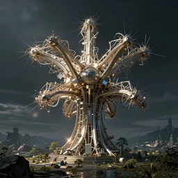 A concept art of GPU for training biggest neural network